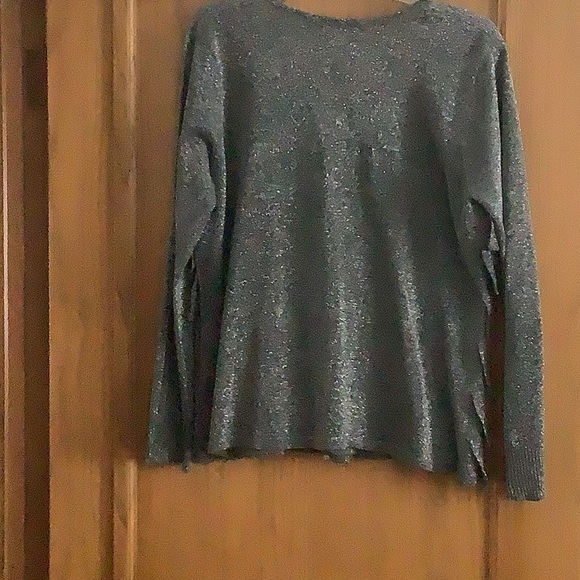 Sparkly gray sweater - Picture 3 of 4